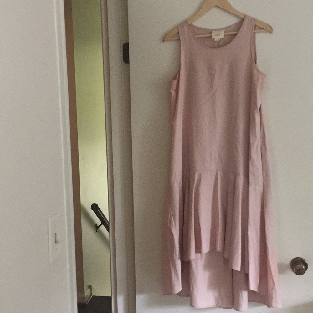 Blush Anthropologie shift dress